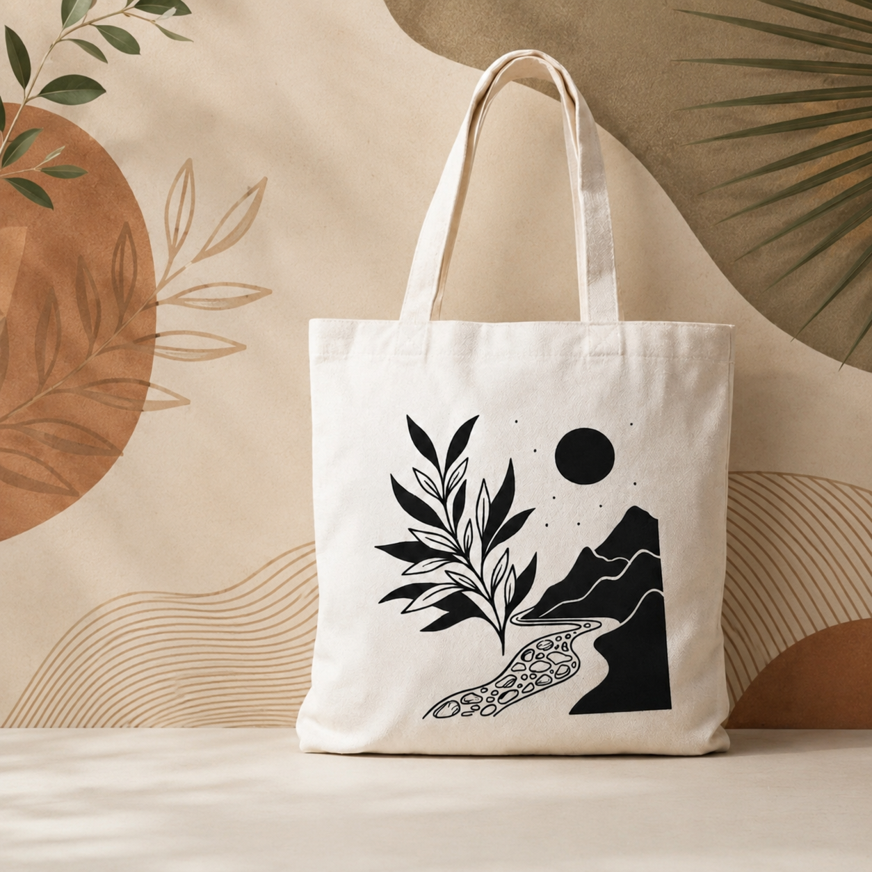 Minimalist Design Tote Bag